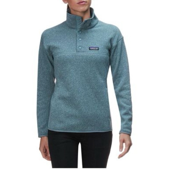 Patagonia Better Sweater Small Teal Pullover Lightweight Outdoor Hiking Camping - Picture 4 of 13